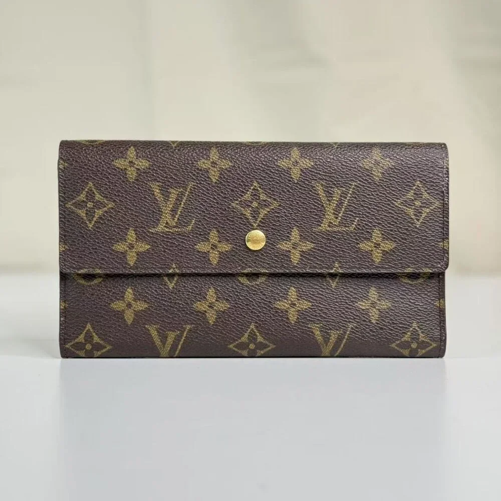 Louis Vuitton Sarah Wallet Monogram Canvas